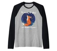 He Counts The Stars and Calls Them All by Name Christian Fox Raglan Baseball Tee