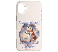 He Counts the Stars and Calls Them All by Name Psalm 147:4 Case for iPhone 16 Plus