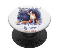 He Counts the Stars and Calls Them All by Name Psalm 147:4 PopSockets Adhesive PopGrip