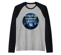 He Counts The Stars and Calls Them All By Name Psalm 147:4 Raglan Baseball Tee