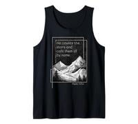 He Counts The Stars and Calls Them All by Name Psalm 147:4 Tank Top