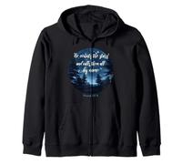 He Counts The Stars And Calls Them All By Name Psalm 147:4 Zip Hoodie