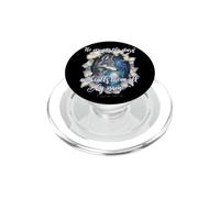 He Counts the Stars Bible Verse Christian Wolf PopSockets PopGrip for MagSafe