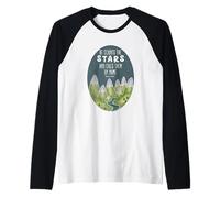 He Counts The Stars Psalm 147:4 Christian Scripture Raglan Baseball Tee