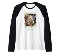 He Counts The Stars Psalm 147:4 Lion Raglan Baseball Tee
