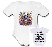 HE CUSTOMISABLE PERSONALISED Unique Baby Vest Baby Grow Babygrow Boys Girls UNISEX cute funny GIFT present custom MAN 24