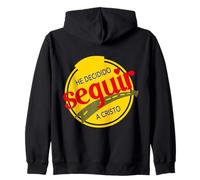 He Decidido Seguir a Cristo Zip Hoodie