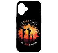 He Died For Me So I Live For Him Easter Is About Jesus Case for iPhone 16
