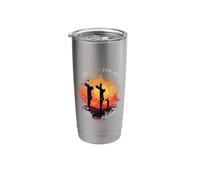 He Died for Me So I Live for Him Easter is About Jesus Stainless Steel Insulated Tumbler