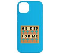HE DIED FOR ME! Worship song with CROSSES Case for iPhone 14 Plus
