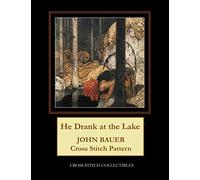 He Drank at the Lake: John Bauer Cross Stitch Pattern