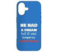 He Had A Dream Nightmare Graphic Novelty Dark Humor Case for iPhone 17