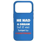 He Had A Dream Nightmare Graphic Novelty Dark Humor Case for iPhone 17 Pro