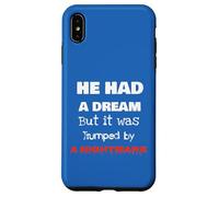 He Had A Dream Nightmare Graphic Novelty Dark Humor Case for iPhone XS Max