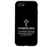 He had great success because the Lord was with him Bible Case for iPhone SE (2020) / 7/8
