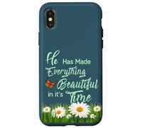 He Has Made Everything Beautiful in It's own Time Ecc 3:11 Case for iPhone X/XS