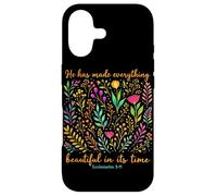 He Has Made Everything Beautiful In Its Time Christian Faith Case for iPhone 17