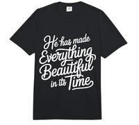 He Has Made Everything Beautiful in Its Time - Comfort Colors Adult Heavyweight T-Shirt