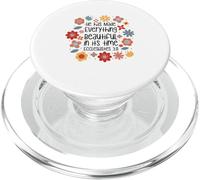He Has Made Everything Beautiful in Its Time Ecclesiastes PopSockets PopGrip for MagSafe