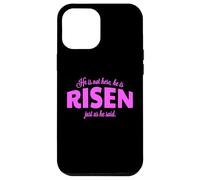 He Has Risen Bible Verse Luke 24:6 Scripture God Bible Pray Case for iPhone 12 Pro Max