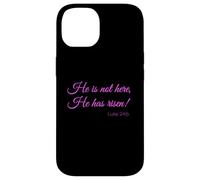 He Has Risen Bible Verse Women Luke Scripture God Female Her Case for iPhone 14