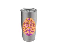 He Has Risen Easter Egg - Jesus Christ Resurrection Stainless Steel Insulated Tumbler
