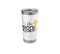 He Has Risen Easter Jesus Christian Religious Resurrection Stainless Steel Insulated Tumbler