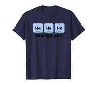 He He He Laughing Gas Chemistry Joke T-Shirt