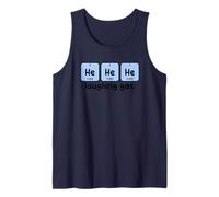 He He He Laughing Gas Chemistry Joke Tank Top