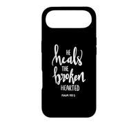 He Heals The Broken Hearted Christian Bible Verse Quote Case for iPhone Air