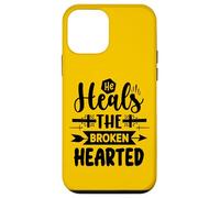 He Heals The Broken Hearted Inspirational Christian Faith Case for iPhone 12 mini