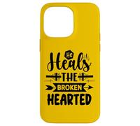 He Heals The Broken Hearted Inspirational Christian Faith Case for iPhone 14 Pro Max