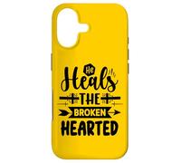 He Heals The Broken Hearted Inspirational Christian Faith Case for iPhone 17