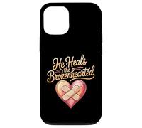 He Heals The Brokenhearted Faith Bible Comfort - Case for iPhone 12/12 Pro