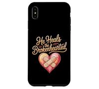 He Heals The Brokenhearted Faith Bible Comfort - Case for iPhone XS Max