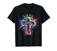 He Heals The Brokenhearted Faith Bible Comfort |- T-Shirt
