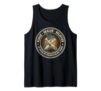 He Holds My Patients in His Hands Nurse Tank Top