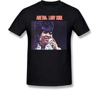 HE&HONP Men's Aretha Franklin Lady Soul 2015 Poster T Shirts (XX-Large)
