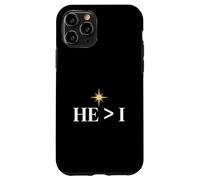 He Is Greater - Christmas Faith in the Dark Edition Case for iPhone 11 Pro
