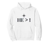 He Is Greater - Light & Grace Edition Pullover Hoodie