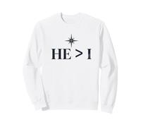 He Is Greater - Light & Grace Edition Sweatshirt