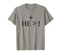 He is Greater - Light & Grace Edition T-Shirt