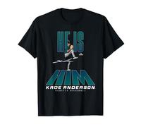 He is Him Kade Anderson MLBPA Seattle Baseball T-Shirt