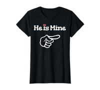 He is Mine Matching Couple Shirts Outfits - Couples Tees T-Shirt