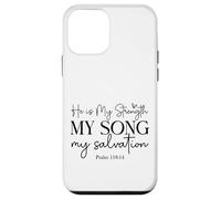 He Is My Strength My Song My Salvation - Psalm 118:14 Case for iPhone 12 mini