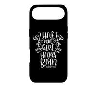 He Is Not Here For He Has Risen Christian Bible Verse Quote Case for iPhone Air