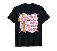 He is Not Here He Has Risen Christian Easter Day Religious T-Shirt