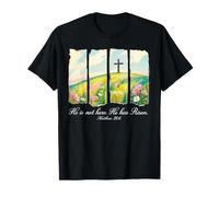 He is Not Here, He Has Risen Easter Christian Jesus Easter T-Shirt