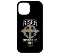 He Is Not Here He Has Risen Just As He Said Case for iPhone 12 mini