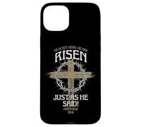 He Is Not Here He Has Risen Just As He Said Case for iPhone 15 Plus